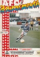 AFC Bournemouth v Blackpool  19-Mar-1994