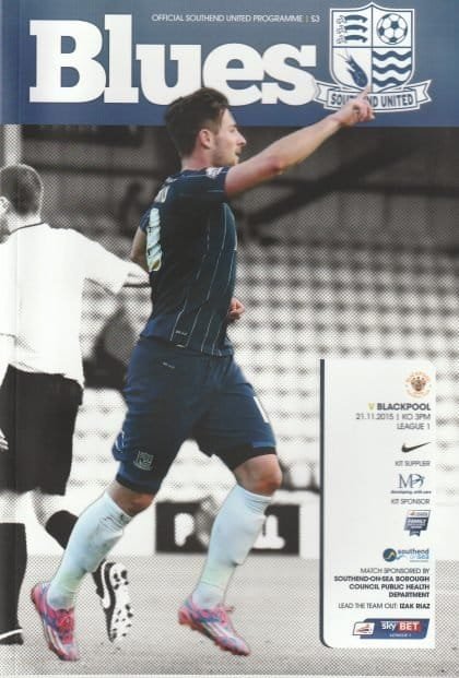 Southend United v Blackpool 21-Nov-2015