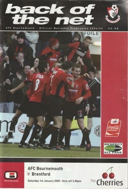 AFC Bournemouth v Brentford  01-Jan-2005
