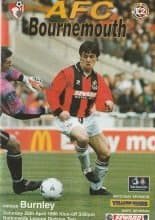 AFC Bournemouth v Burnley  25-Apr-1998