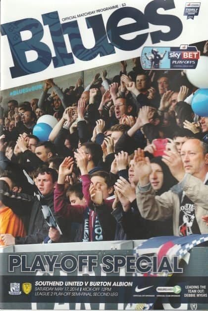 Southend United v Burton Albion  17-May-2014