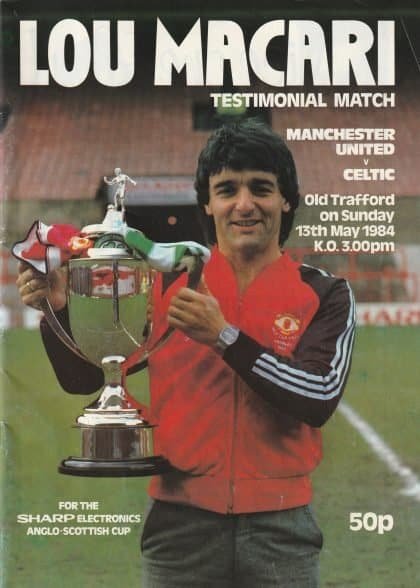 Manchester United v Glasgow Celtic 13-May-1984
