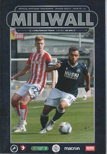 Millwall v Cheltenham Town 15-Sep-2020