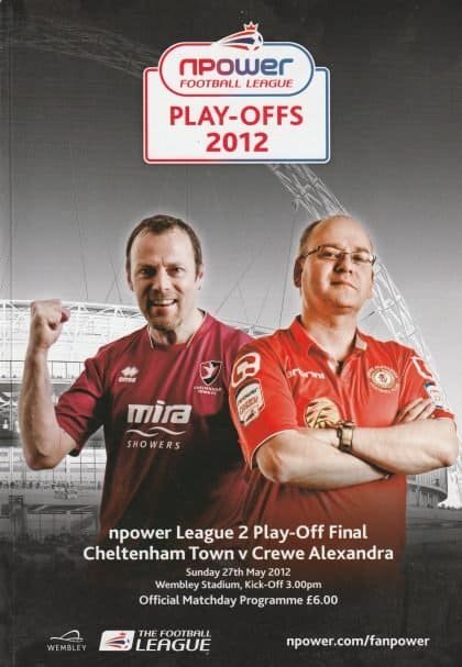 Cheltenham Town v Crewe Alexandra 27-May-2012