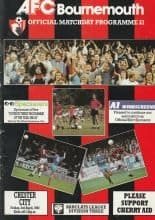 AFC Bournemouth v Chester City 03-Apr-1992