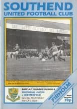 Southend United v Chesterfield 22-Oct-1988
