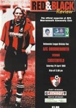 AFC Bournemouth v Chesterfield  24-Apr-1999