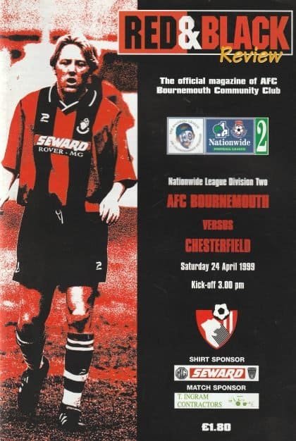 AFC Bournemouth v Chesterfield  24-Apr-1999