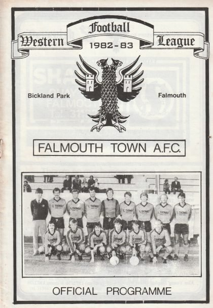 Falmouth Town v Chippenham Town 19-Mar-1983