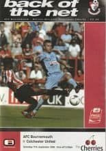 AFC Bournemouth v Colchester United  11-Sep-2004