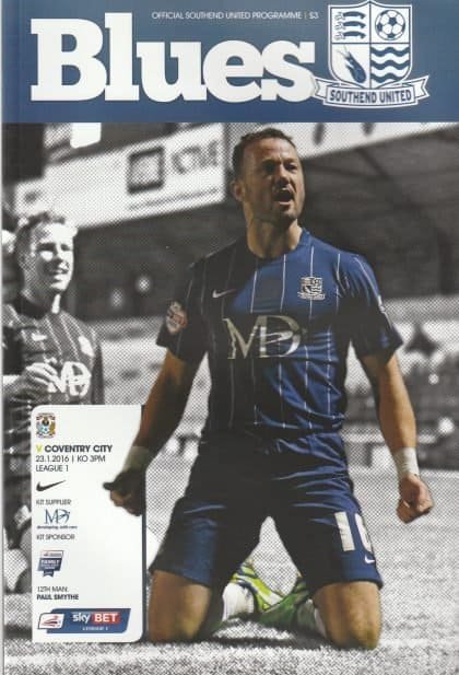 Southend United v Coventry City 23-Jan-2016