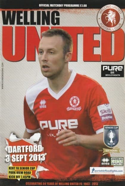 Welling United v Dartford   03-Sep-2013