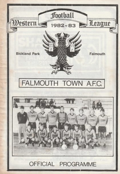Falmouth Town v Dawlish  30-Apr-1983