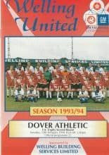 Welling United v Dover Athletic  12-Feb-1994