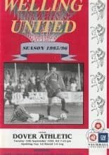 Welling United v Dover Athletic  19-Sep-1995