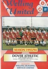 Welling United v Dover Athletic  27-Dec-1993