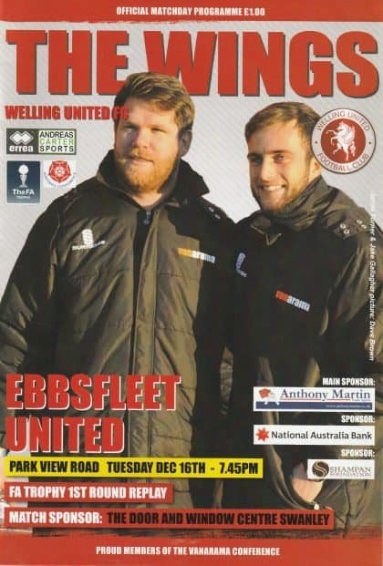 Welling United v Ebbsfleet United 16-Dec-2014