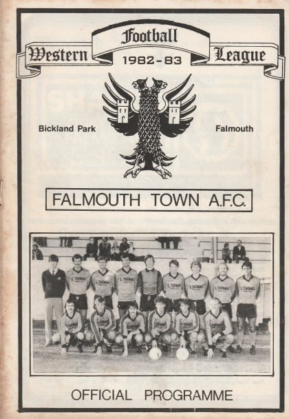 Falmouth Town v Exmouth Town  04-Sep-1982