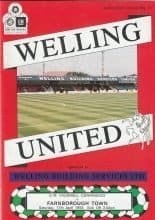 Welling United v Farnborough Town 17-Apr-1993