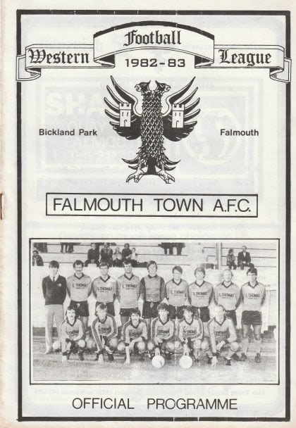 Falmouth Town v Frome Town 02-Apr-1983