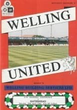 Welling United v Gateshead  24-Apr-1993