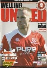 Welling United v Gateshead  25-Feb-2014