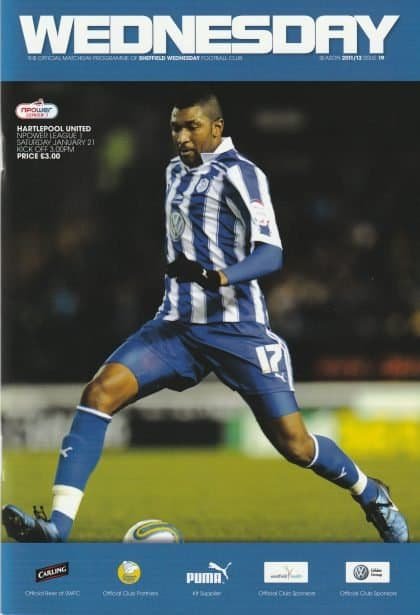 Sheffield Wednesday v Hartlepool United 21-Jan-2012