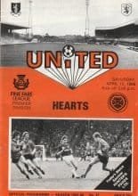 Dundee United v Heart of Midlothian 12-Apr-1986
