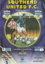 Southend United v Hull City 26-Mar-1999