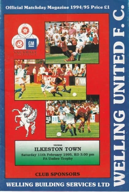 Welling United v Ilkeston Town 11-Feb-1995