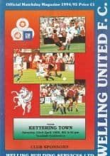 Welling United v Kettering Town  22-Apr-1995