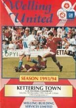 Welling United v Kettering Town 04-Dec-1993