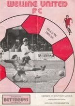 Welling United v Kingstonian  15-Jan-1986