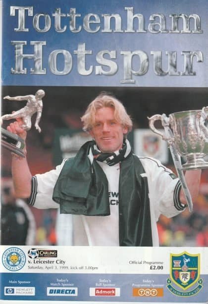 Tottenham Hotspur v Leicester City  03-Apr-1999