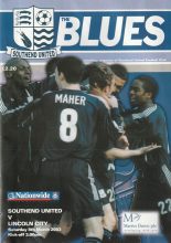 Southend United v Lincoln City 08-Mar-2003