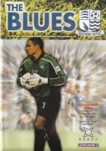 Southend United v Macclesfield Town 08-Nov-2001