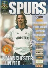 Tottenham Hotspur v Manchester United 23-Oct-1999