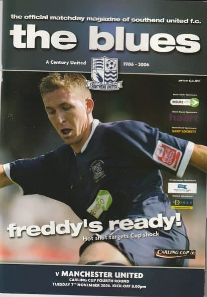 Southend United v Manchester United 07-Nov-2006