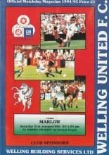 Welling United v Marlow 21-Jan-1995