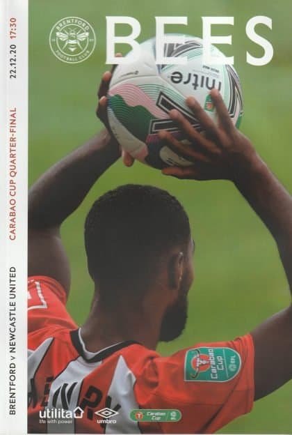 Brentford v Newcastle United 22-Dec-2020