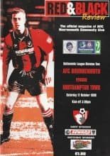 AFC Bournemouth v Northampton Town  17-Oct-1998