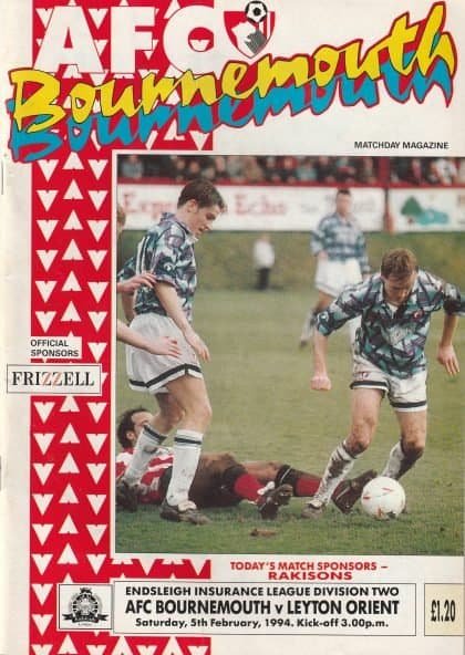 AFC Bournemouth v Leyton Orient  05-Feb-1994