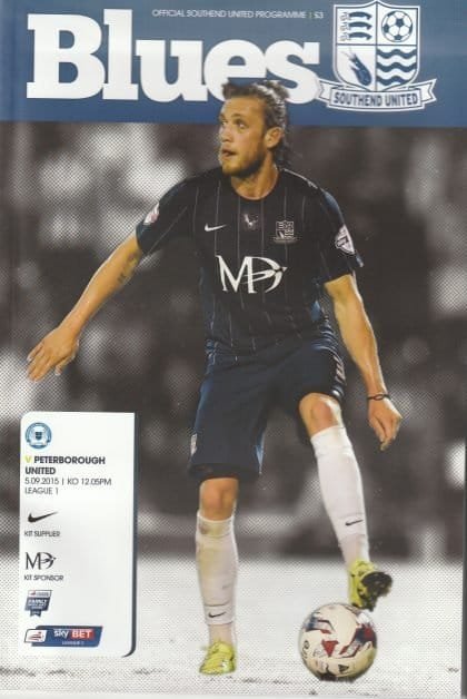 Southend United v Peterborough United  05-Sep-2015