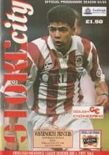 Stoke City v Port Vale 22-Apr-1995