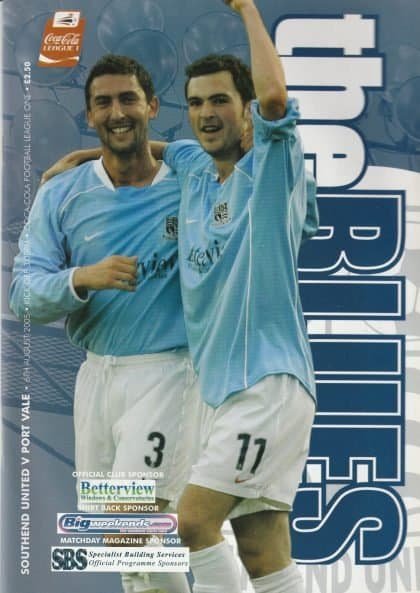 Southend United v Port Vale   06-Aug-2005