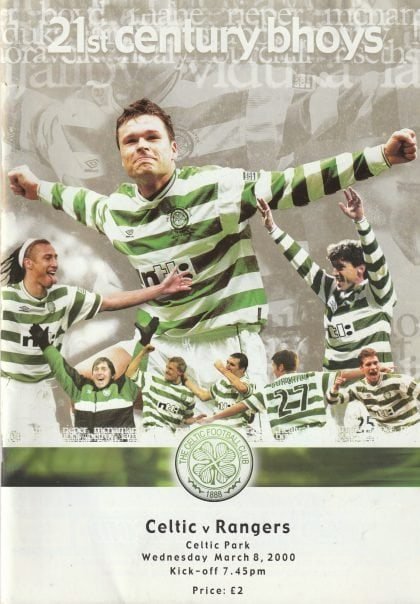 Glasgow Celtic v Glasgow Rangers 08-Mar-2000