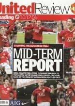 Manchester United v Reading  30-Dec-2006