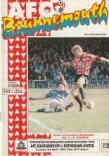 AFC Bournemouth v Rotherham United   05-Apr-1994