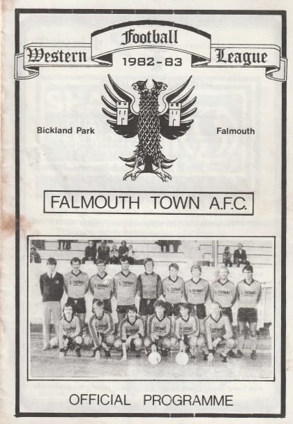 Falmouth Town v St Minver  20-Nov-1982
