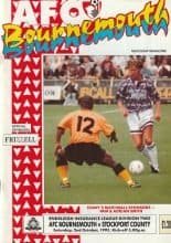 AFC Bournemouth v Stockport County 02-Oct-1993
